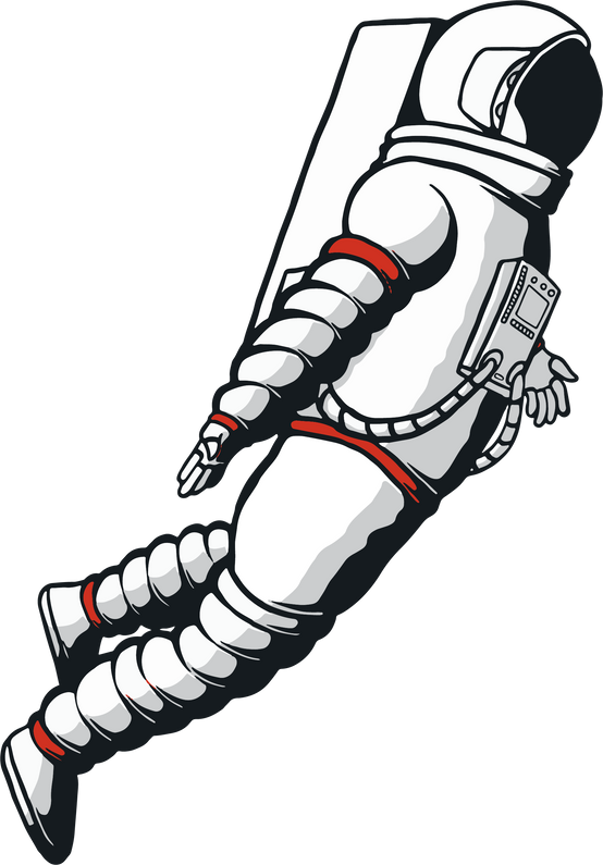 astronaut illustration